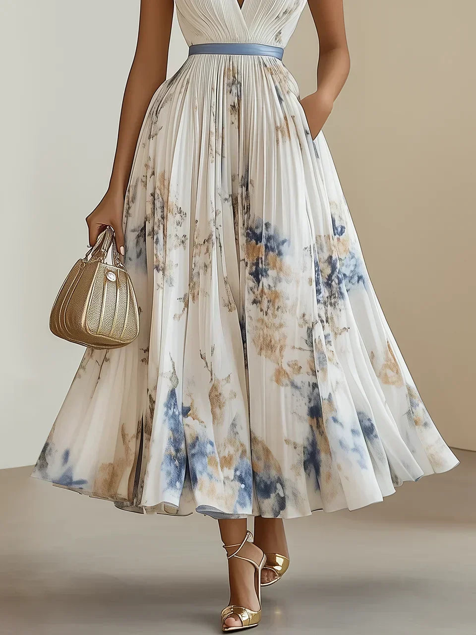 YVETE | Vestido envolvente Whisper