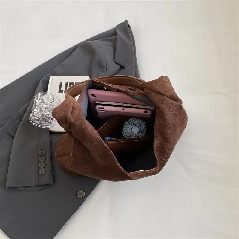 MILLE | Bolso tote de ante