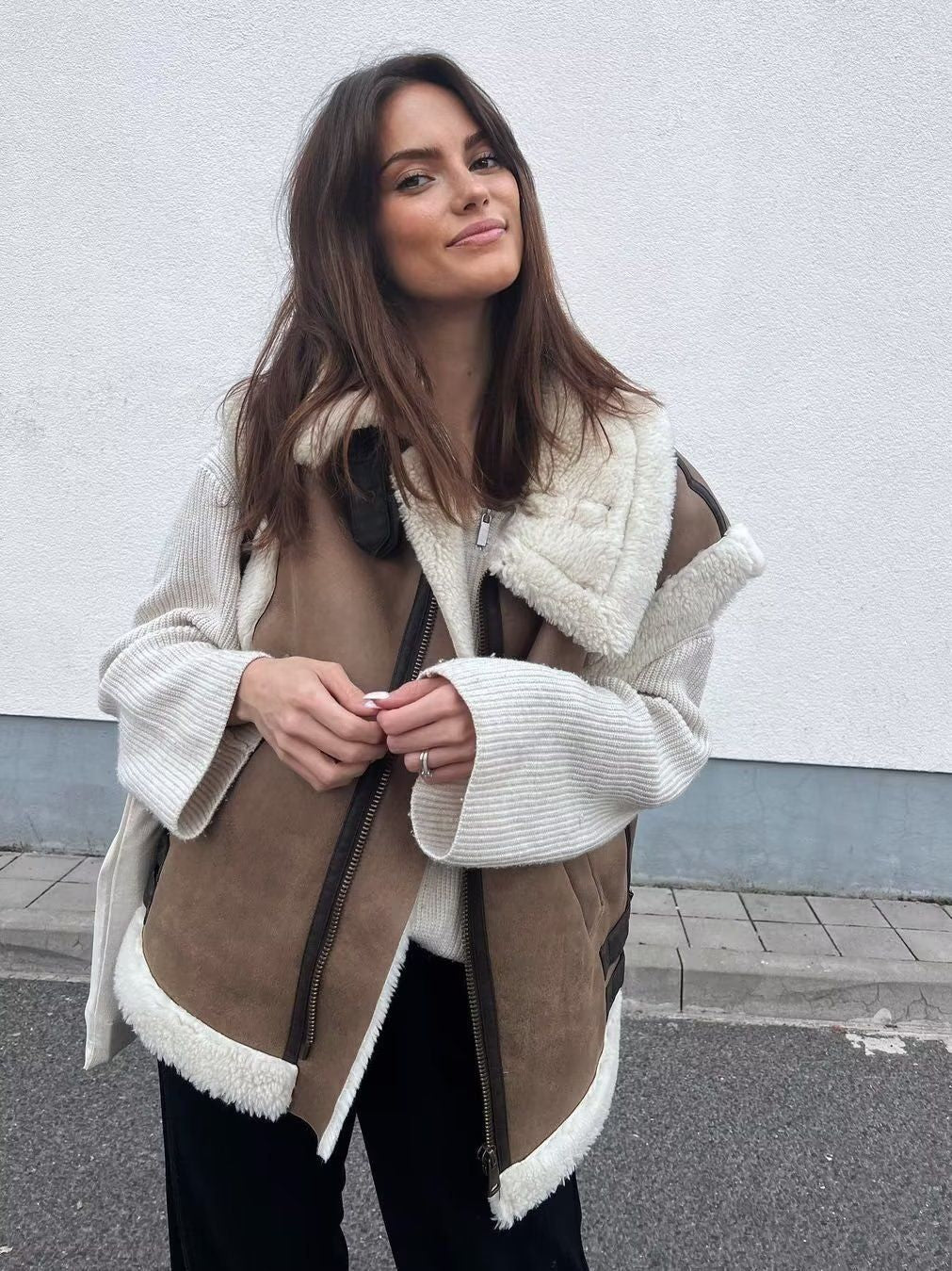 DEMI | Chaleco teddy