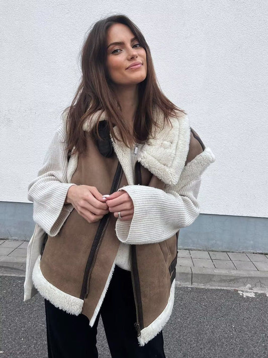 DEMI | Chaleco teddy