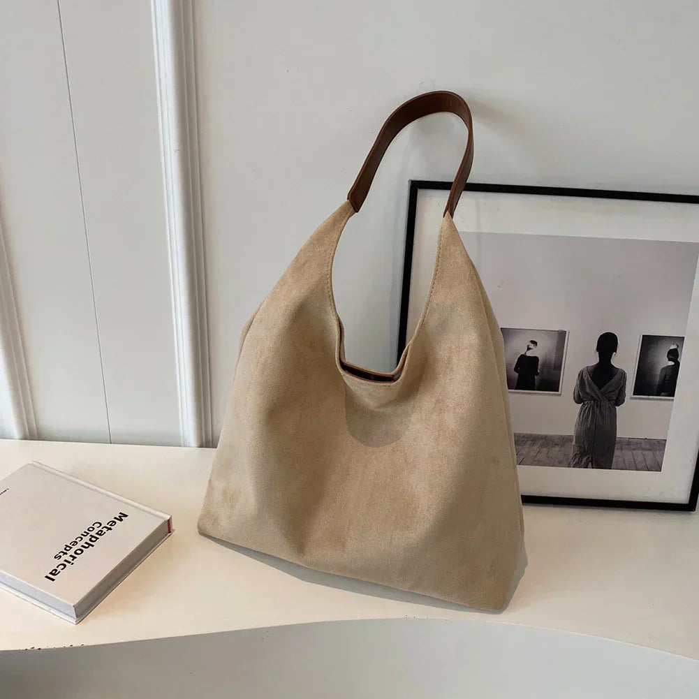 MILLE | Bolso tote de ante