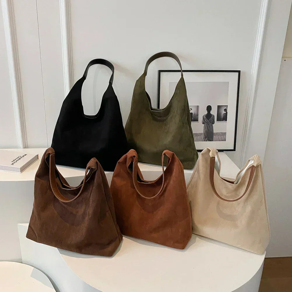 MILLE | Bolso tote de ante