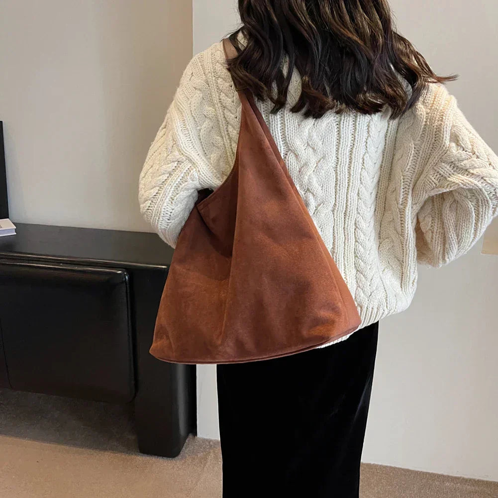 MILLE | Bolso tote de ante