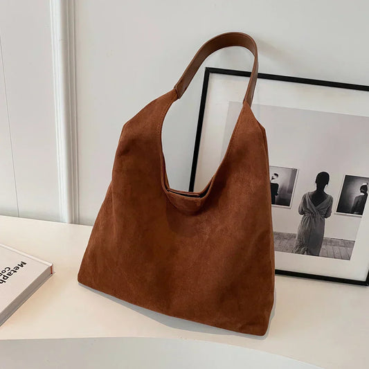 MILLE | Bolso tote de ante