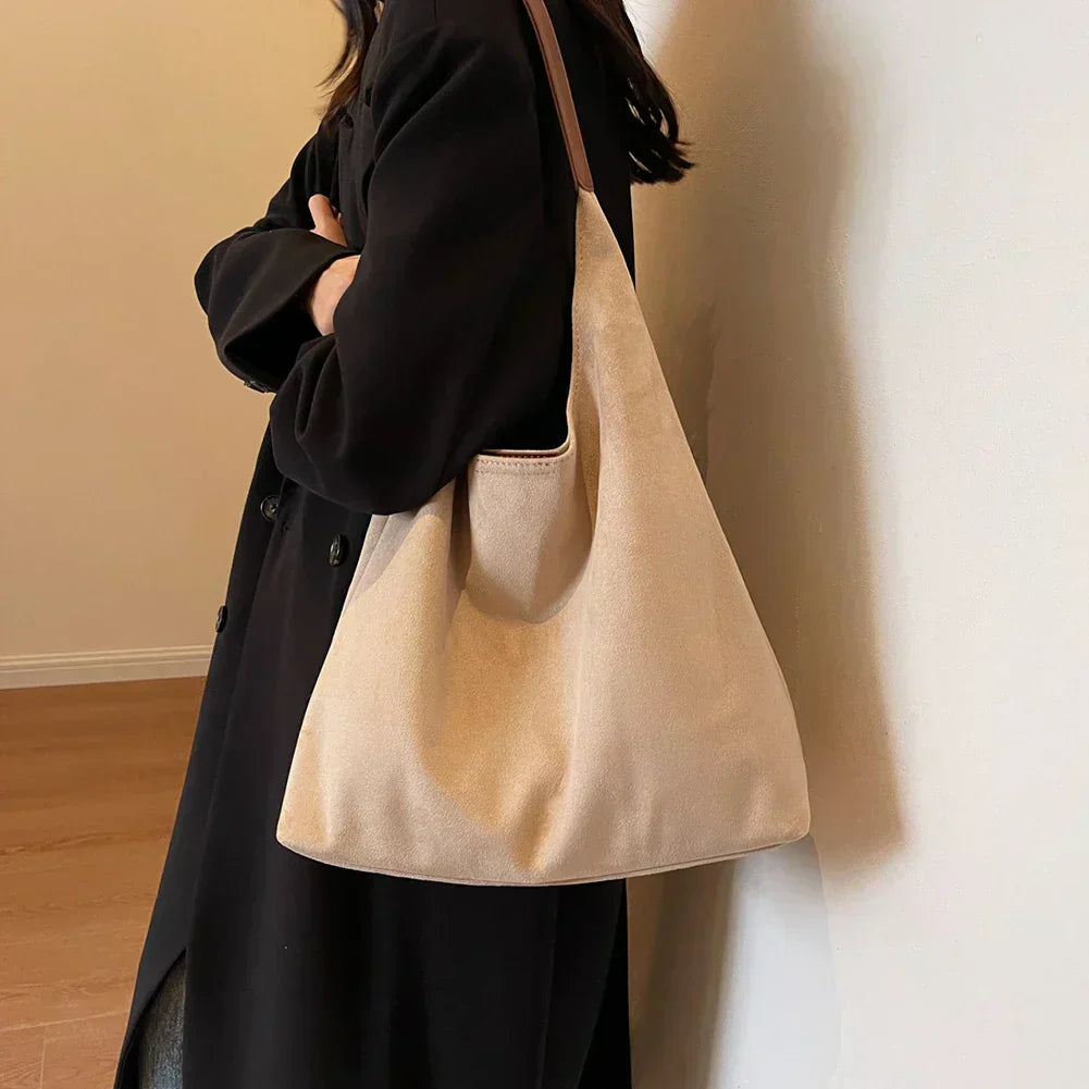 MILLE | Bolso tote de ante
