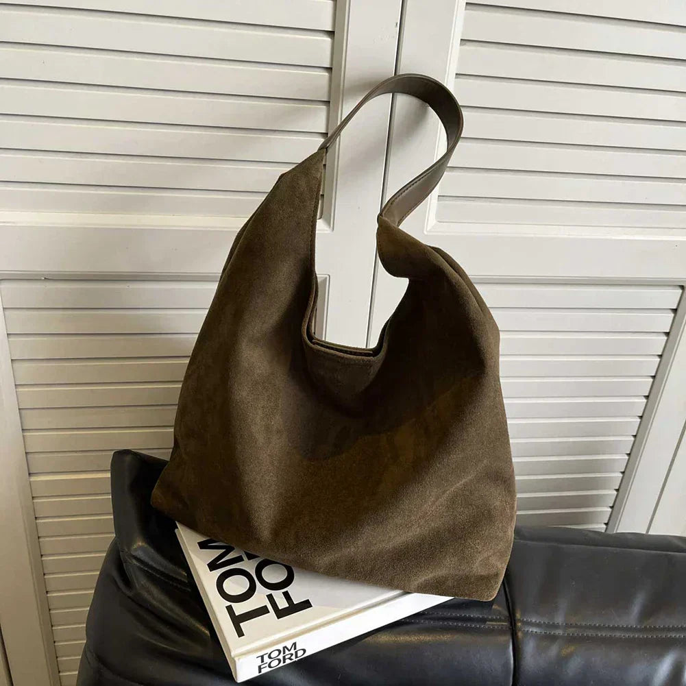 MILLE | Bolso tote de ante