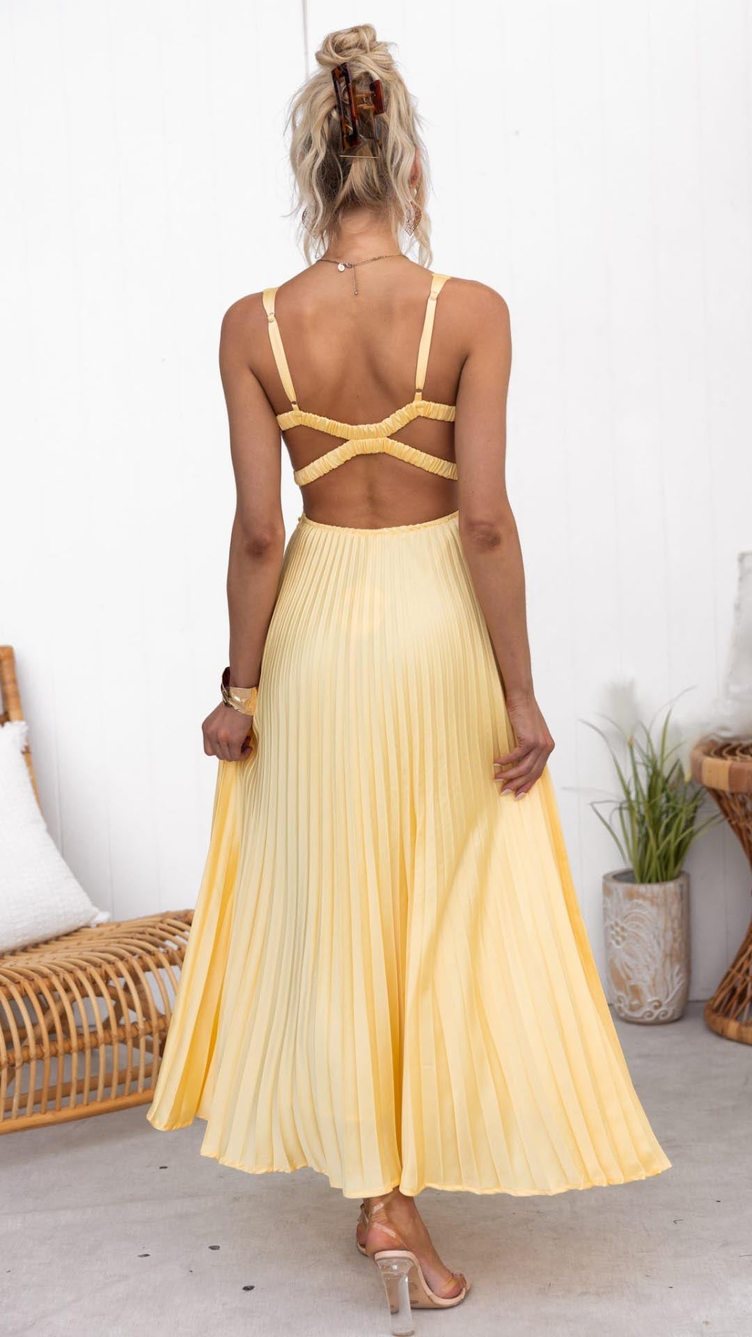 MALKA | Vestido maxi elegante con caída delicada