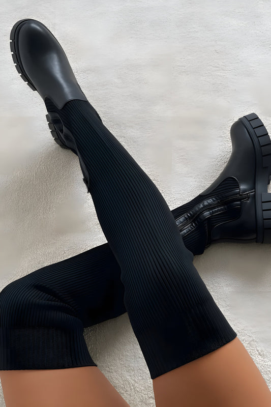 MADDIE | Botas overknee elásticas
