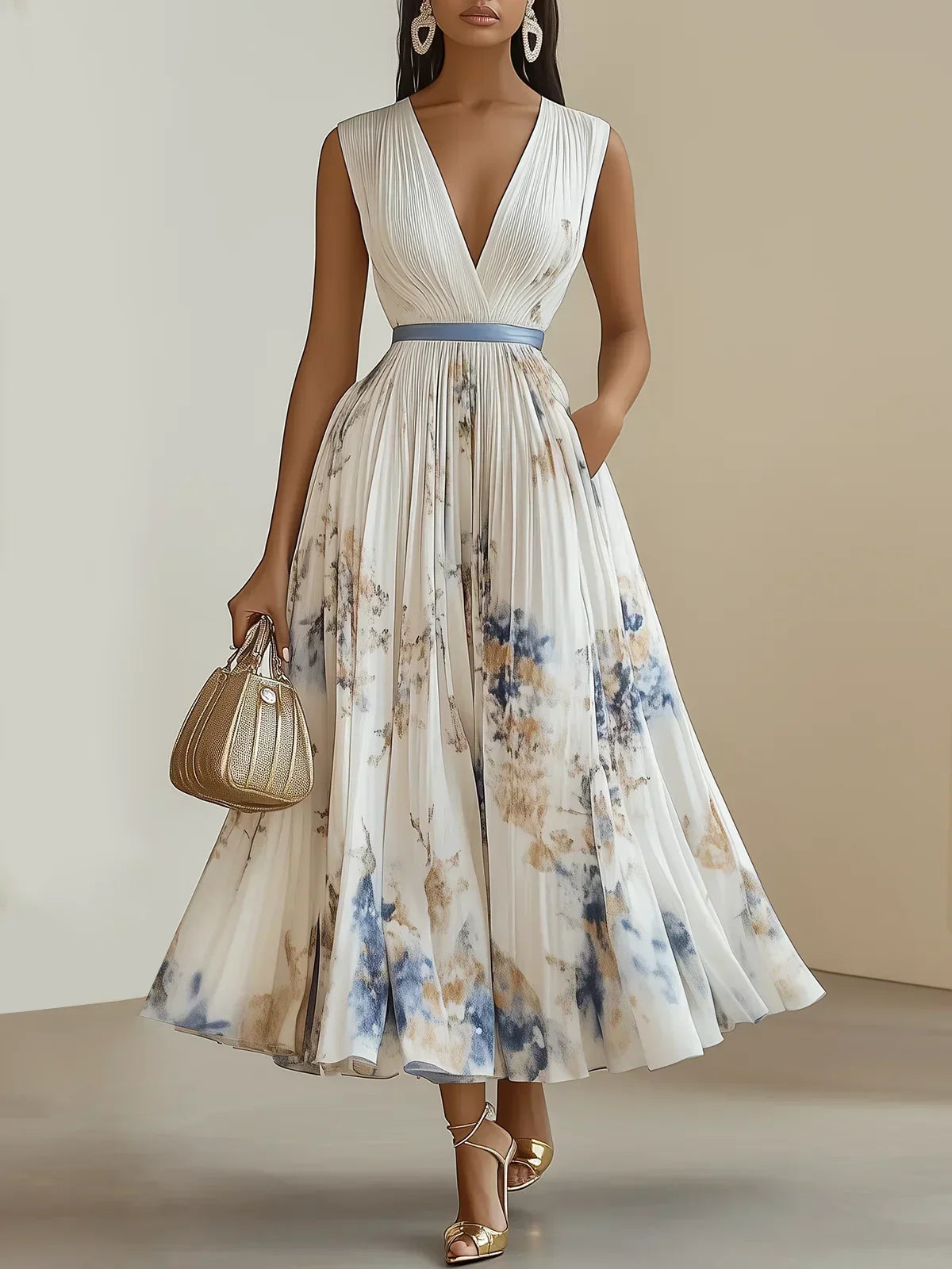 YVETE | Vestido envolvente Whisper