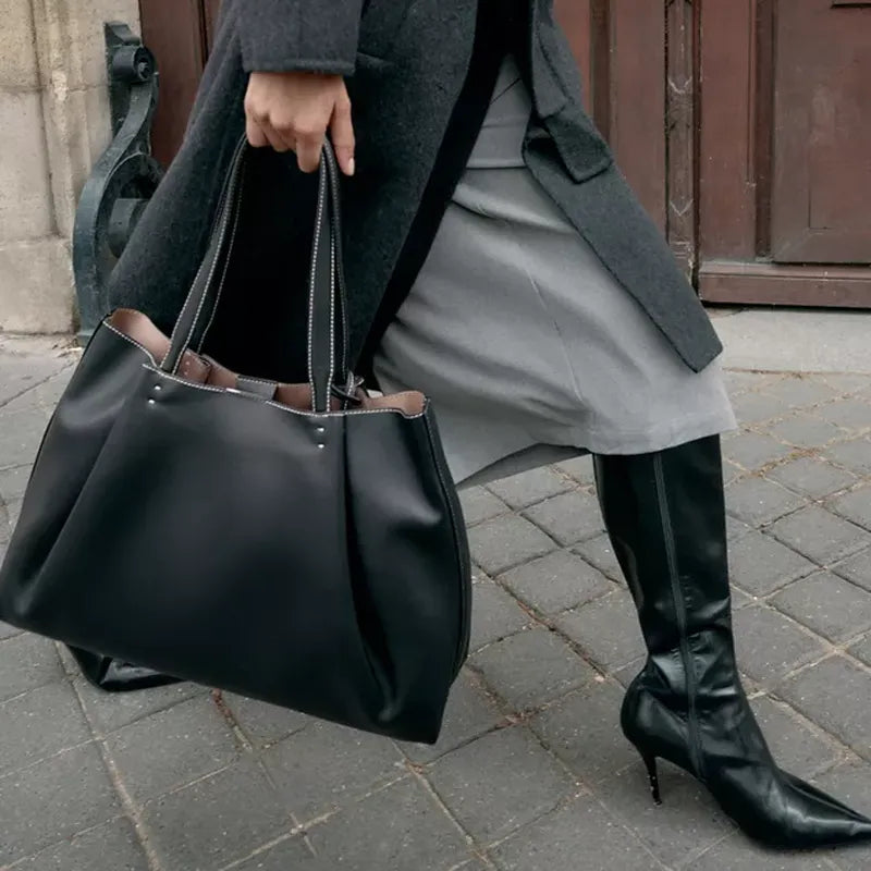 ZARA | Bolso de hombro elegante