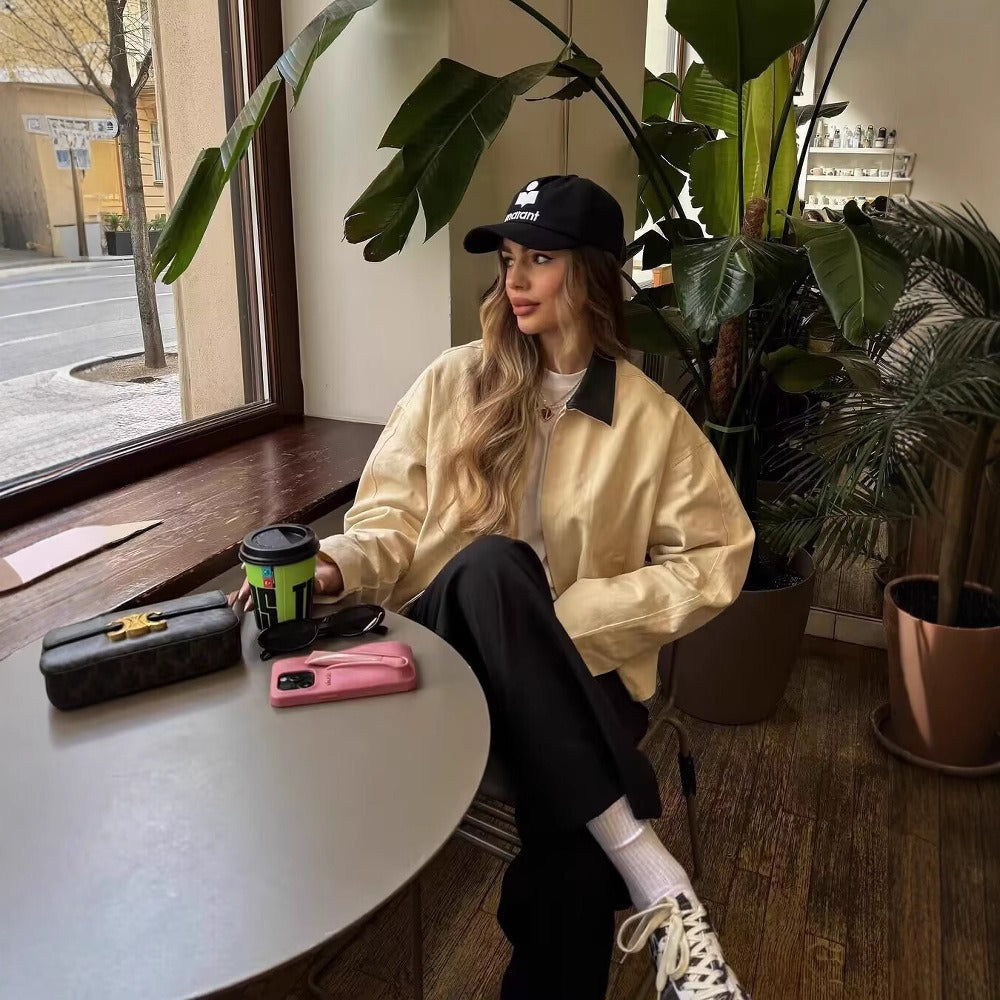 LAIZA | Blazer retro atemporal con solapa