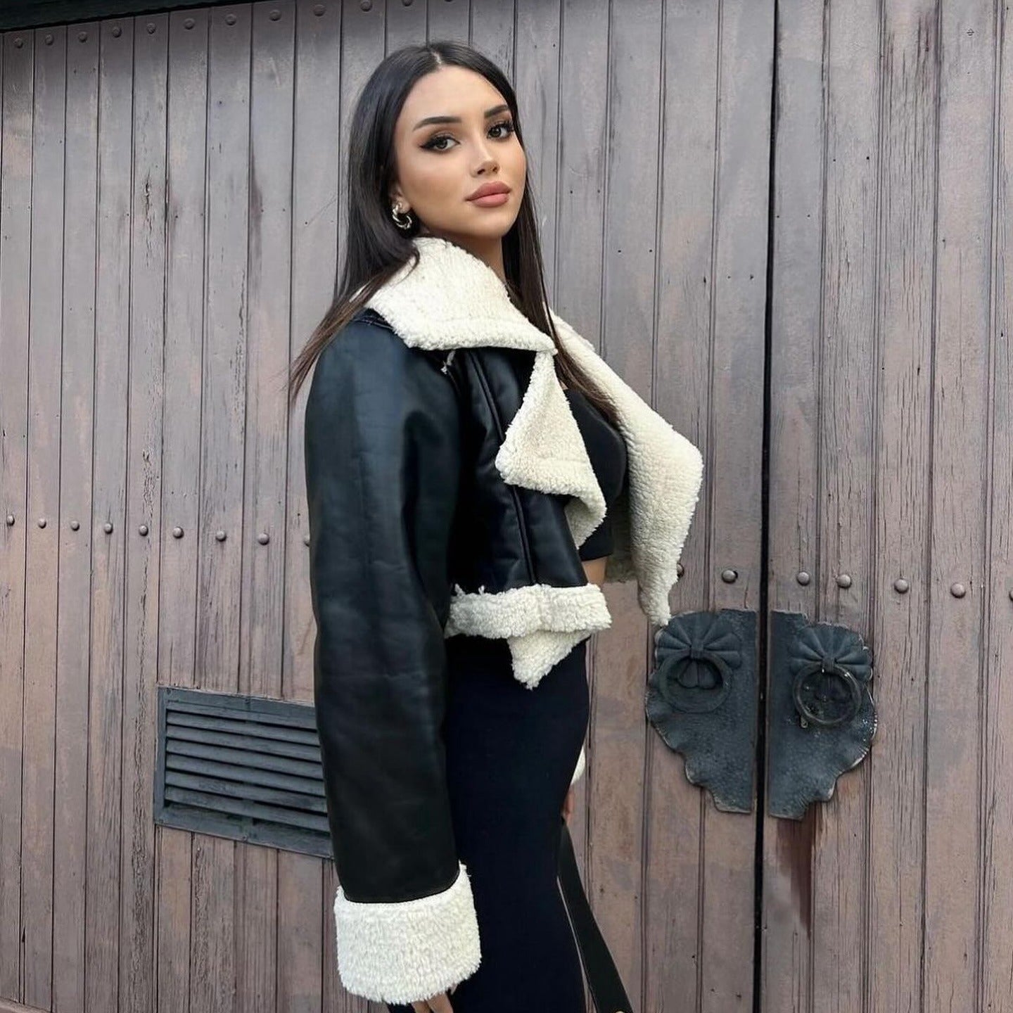 KALANI | Chaqueta teddy de pelo chic