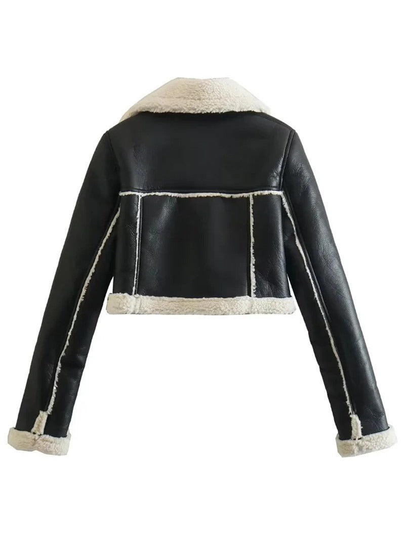 KALANI | Chaqueta teddy de pelo chic