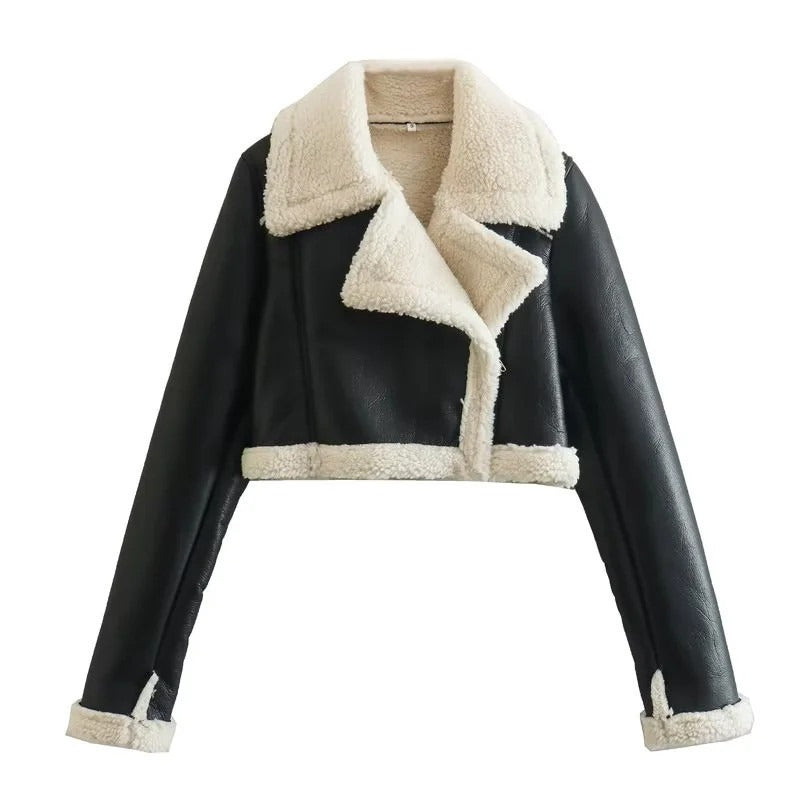 KALANI | Chaqueta teddy de pelo chic