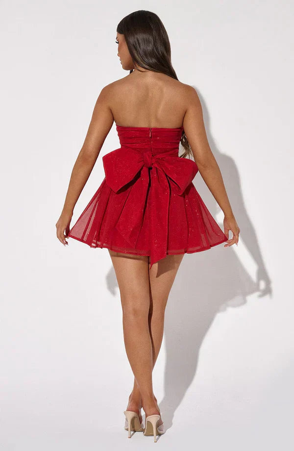 VALERIE – Minivestido brillante